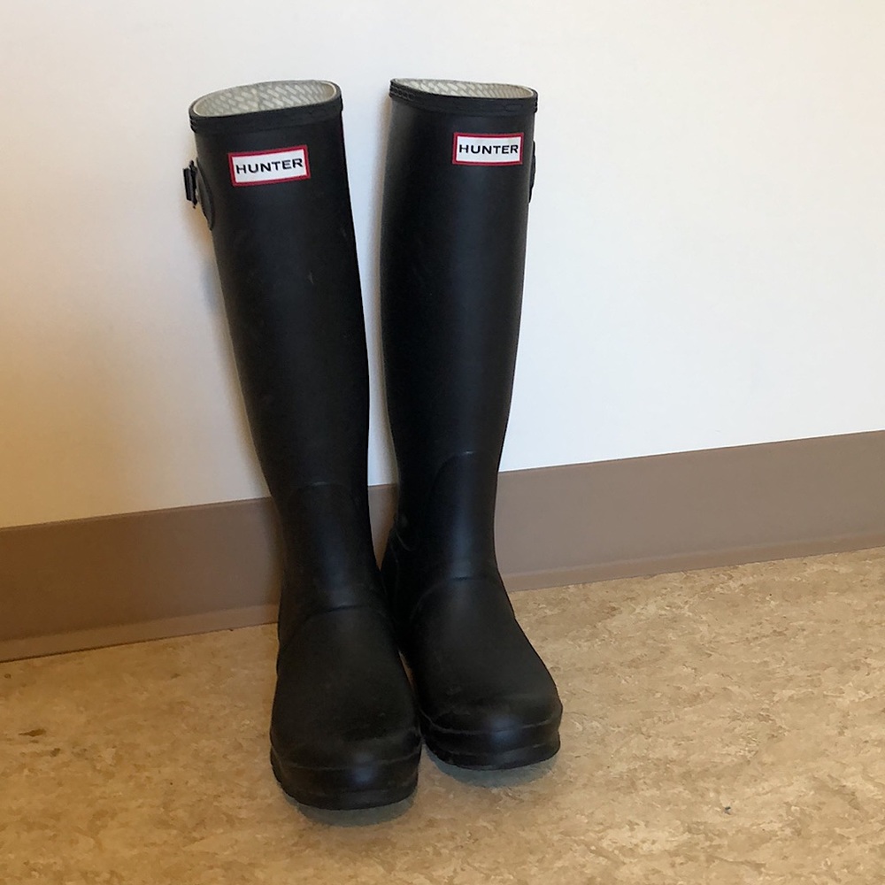 Black (Matte) Hunter Boots
